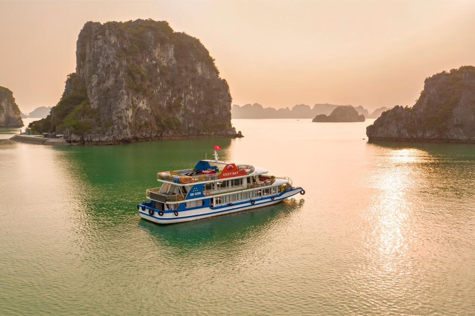 Hanoi: Cozy Bay Cruise 5-Star Full Day Halong With Buffet - Inclusions and Exclusions