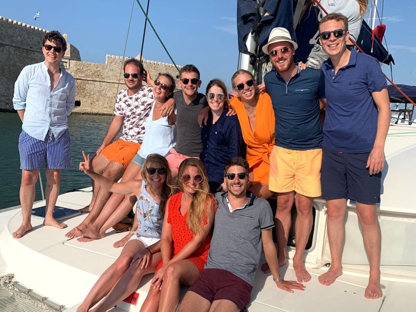Heraklion: Dia Island Catamaran Cruise With Lunch and Drinks - Accessibility and Inclusivity