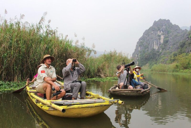 Hoa Lu - Tam Coc - Mua Cave - Cycling From Hanoi City - Bamboo Boat Trip