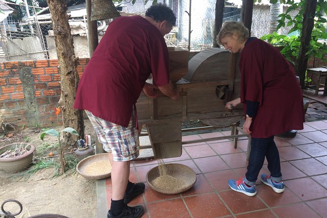 Hoi an Countryside Biking - Basket Boat - Vegetable Village - Local Home Cooking - Fishing Village Exploration