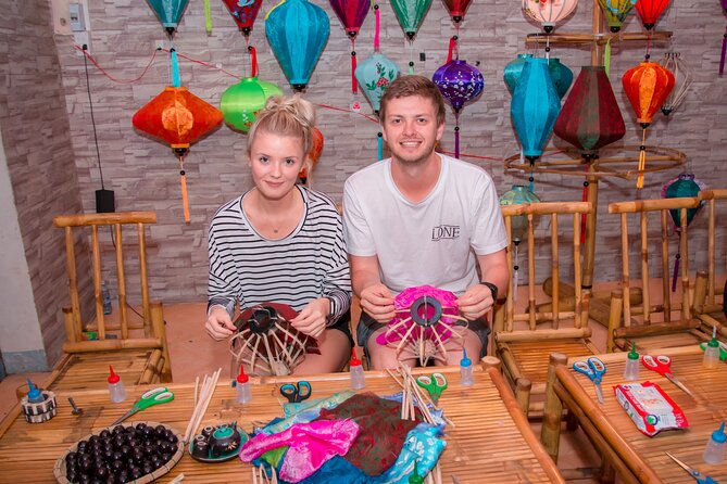 Hoi an Full Lantern Making Class- a Special Foldable Lantern - Instructor and Guide