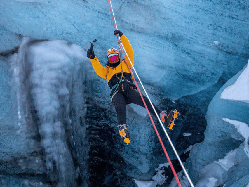 Iceland: Glacier Zip Line Tour With Hike or Ice Cave Visit - Included Equipment and Gear