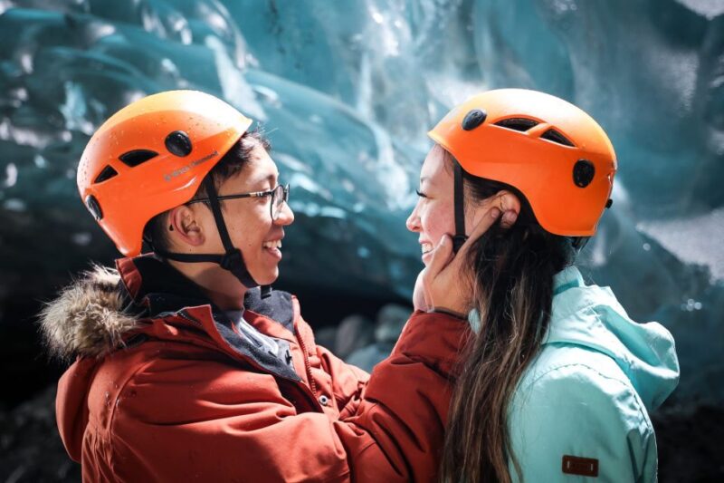 Iceland: Private Ice Cave Captured With Professional Photos - Professional Photo Package