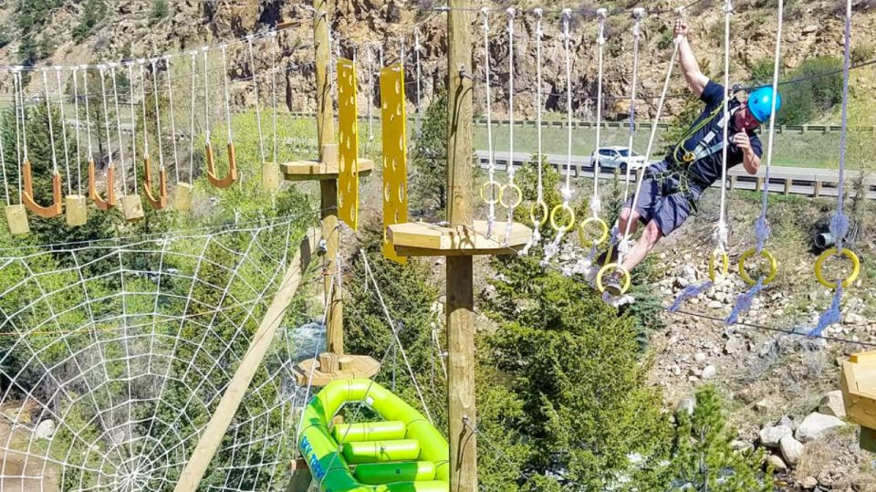 Idaho Springs: Ropes Challenge Course Ticket - Age and Height Requirements