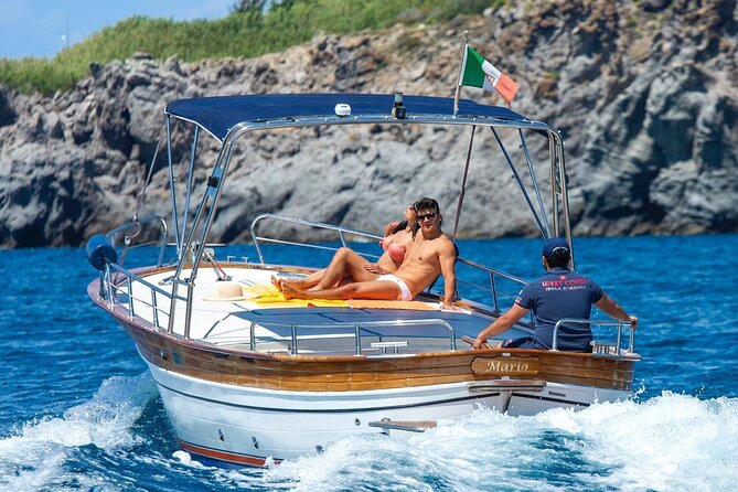 Ischia Island Private Excursion on Gozzo Fratelli Aprea 7,5m - Flexible Tour Duration
