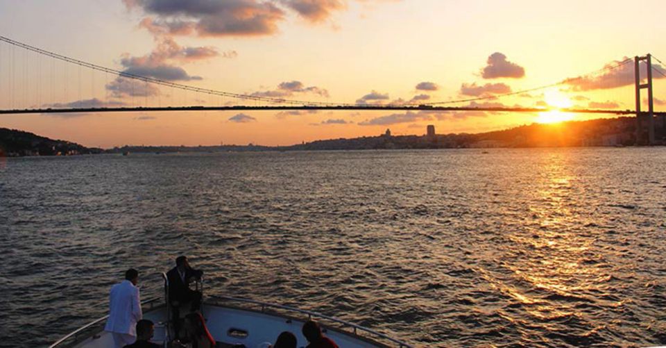 Istanbul Bosphorus Sunset Cruise on a Luxurious Yacht - Guided Insights