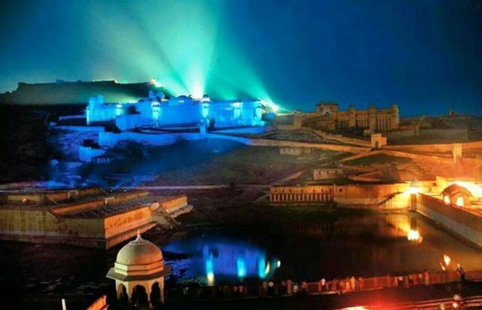 Jaipur: Evening Light and Sound Show at Amber Fort - Show Experience