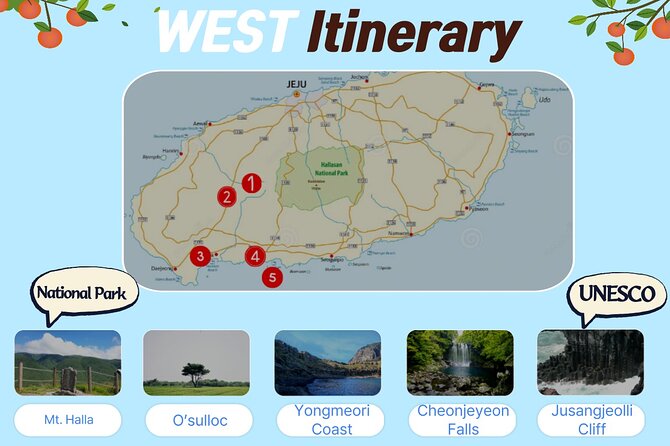 Jeju Island UNESCO Heritage Bus Tour - Inclusions and Exclusions