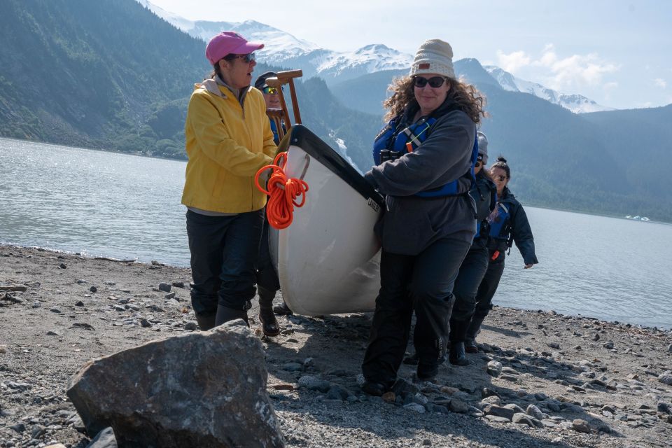 Juneau: Mendenhall Glacier Lake Canoe Day Trip and Hike - Meeting Point and Transportation Options