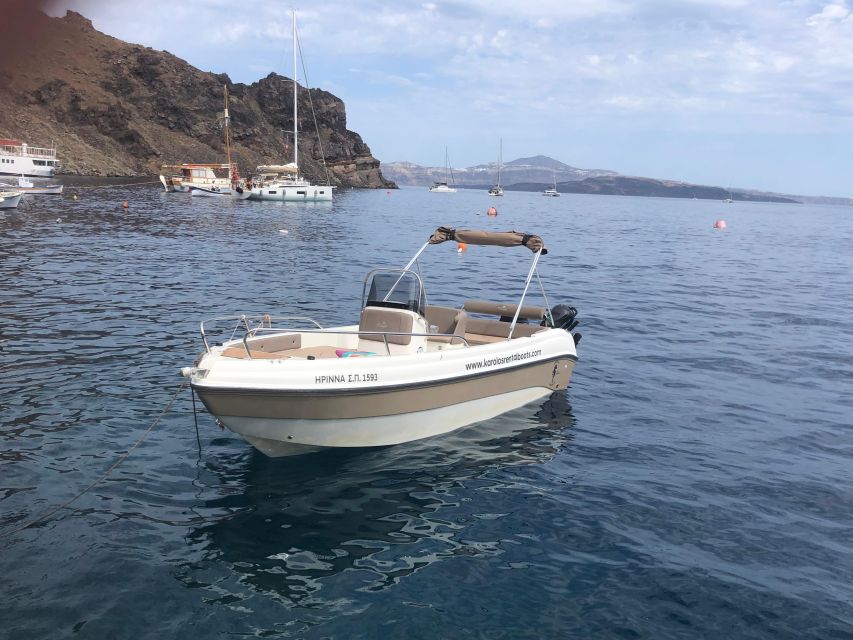 Karolos Rental Boats Santorini - Santorini Hot Springs Benefits