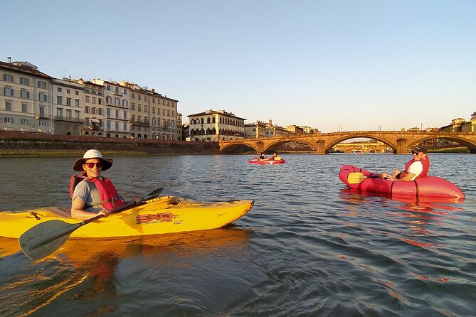 Kayak on the Arno River in Florence Under the Arches of the Old Bridge - Booking and Confirmation Process