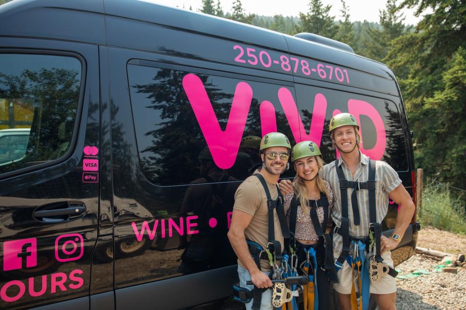 Kelowna: Zipline & Wine Tour - Roundtrip Transportation Convenience