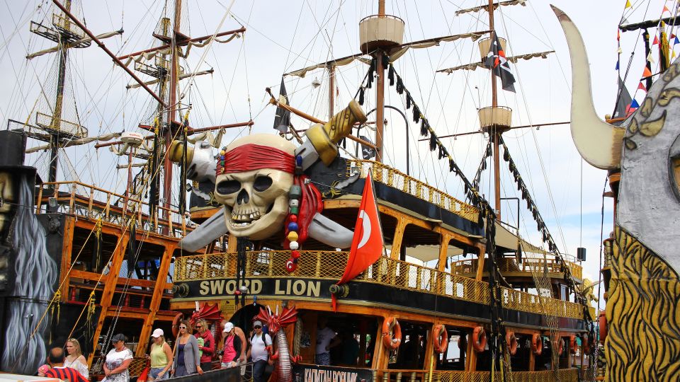 Kemer Full-Day Pirate Boat Trip With Lunch - Inclusions and Options