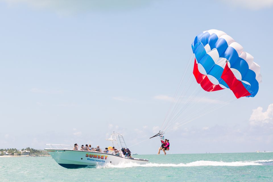 Key West Parasailing at Smathers Beach - Purchasing Digital Photos