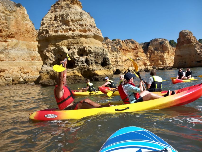 Lagoa: Benagil Cave and Marinha Beach Guided Kayaking Tour - Customer Reviews and Ratings