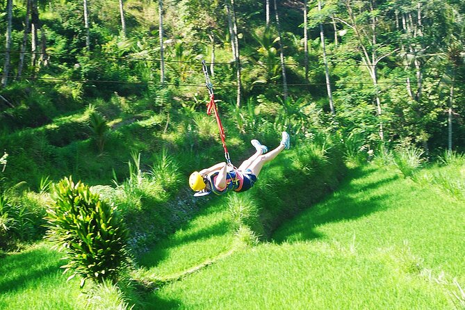 (Less Stairs) Bali Telaga Waja Rafting & Zipline - Lunch, Transfer - Included Amenities and Services