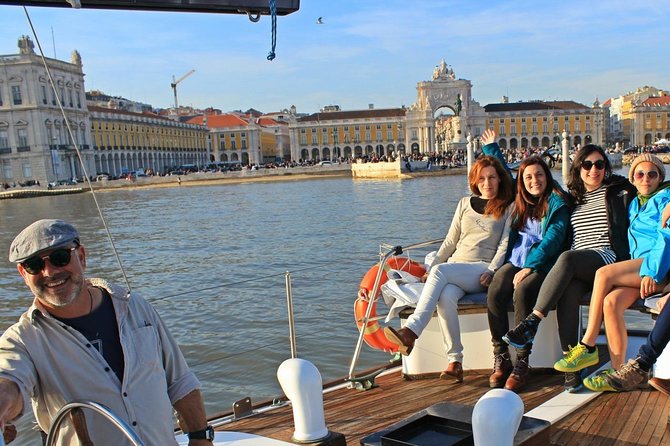 Lisbon - Daylight or Sunset on a Vintage Sailboat - Landmarks Along the Route