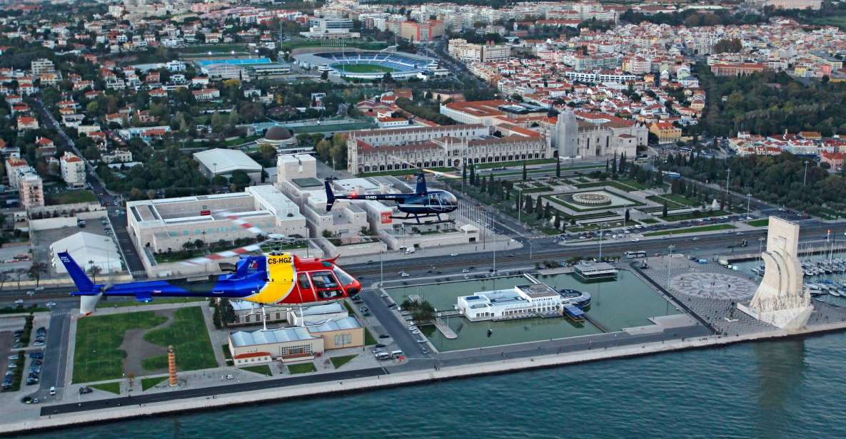 Lisbon: Sightseeing Helicopter Tour Over Belem and Caparica - Historic Landmarks