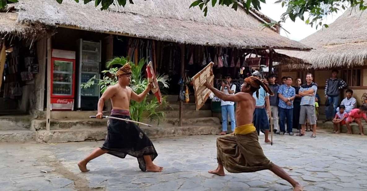 Lombok Stick Fight Dance and Tour - Benang Kelambu Waterfall