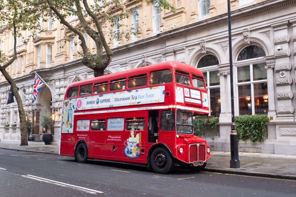 London: Gin and Afternoon Tea Bus Tour With Audio Guide - Iconic Landmarks