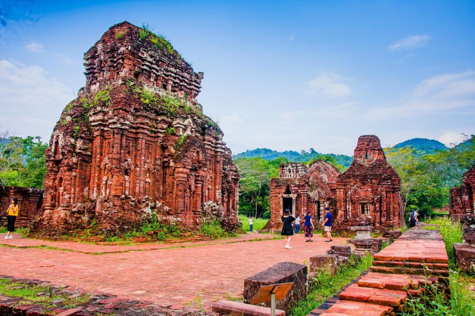 Marble Mountains - Lady Buddha - My Son Sanctuary Full Day - Lunch and Boat Experience