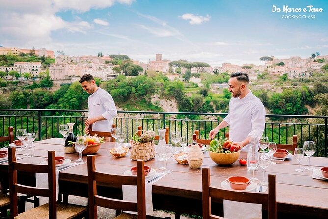 Marco and Tano Cooking Class - Lunch and Dinner