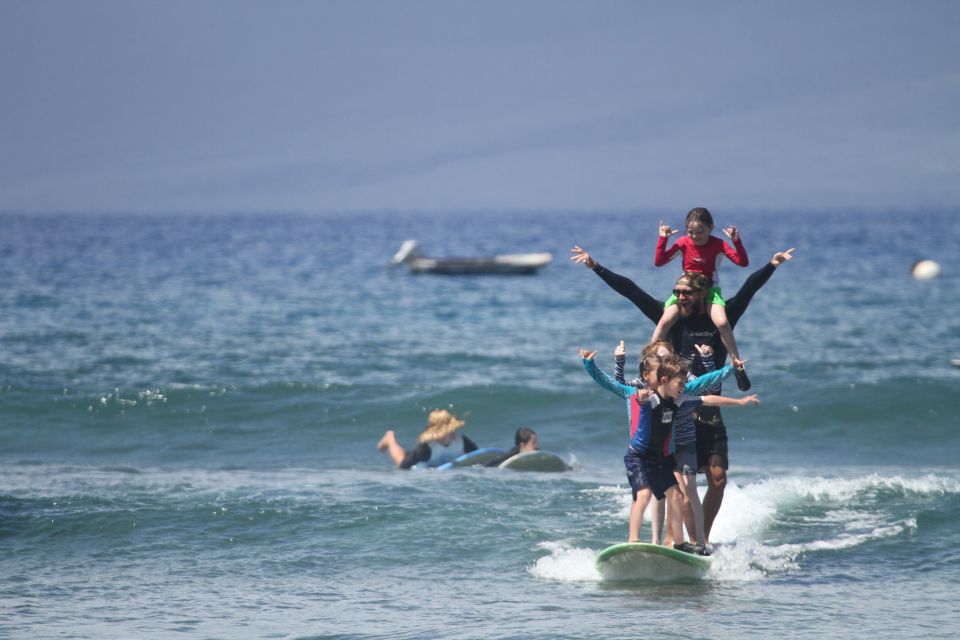 Maui Lahaina Group Surf Lesson - Check-in Time