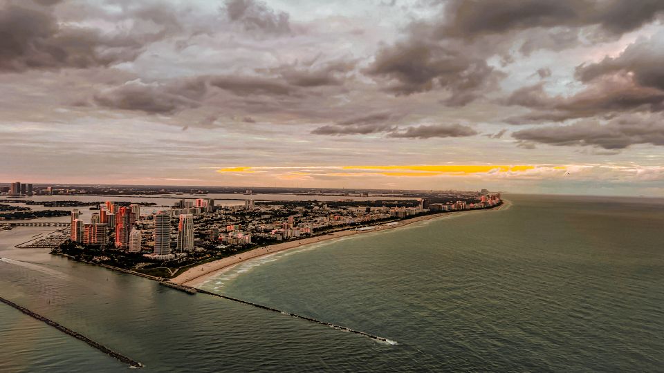 Miami Beach: Night Lights Private Air Tour - Free Champagne - Exclusions