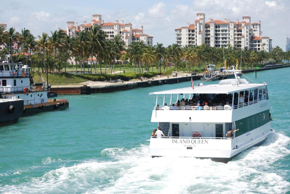 Miami: Biscayne Bay Boat Cruise With Transportation Included - Transportation Arrangements