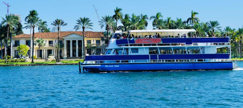 Miami: Celebrity Homes & Millionaire Mansions Boat Tour - Inclusions