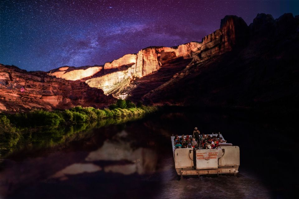 Moab: Colorado River Dinner Cruise With Music and Light Show - Pricing and Booking