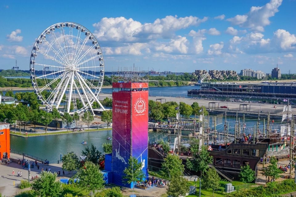 Montreal Old Port: Urban Zipline Ticket - Whats Included in the Ticket