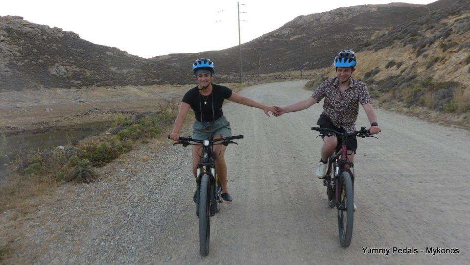 Mykonos Romantic Bike Tour With Private Picnic at the Beach - Inclusions and Exclusions