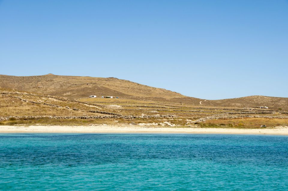 Mykonos: South Beaches & Rhenia Yacht Cruise With Transfers - Pickup and Embarkation