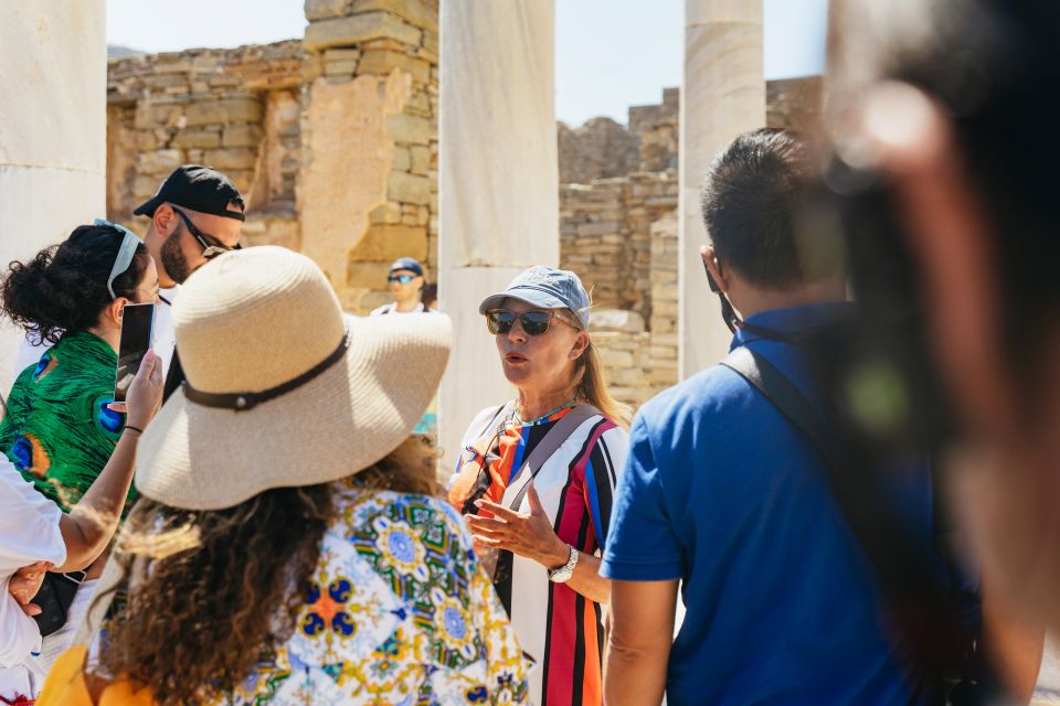 Mykonos Town: Archaeological Site of Delos Guided Day Trip - Important Information