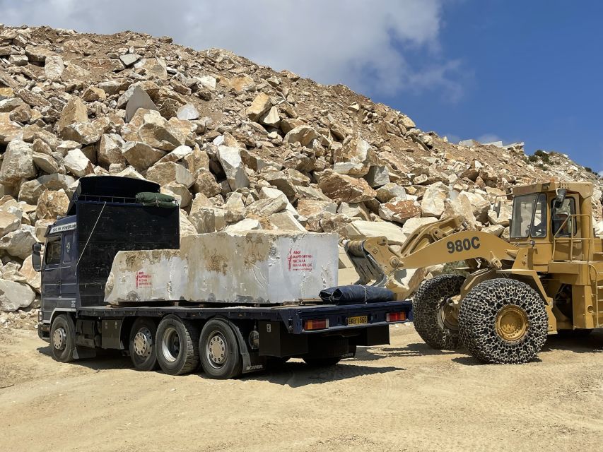 Naxos: Private Marble Quarry Visit and Sculpting Workshop - Visiting the Marble Quarry