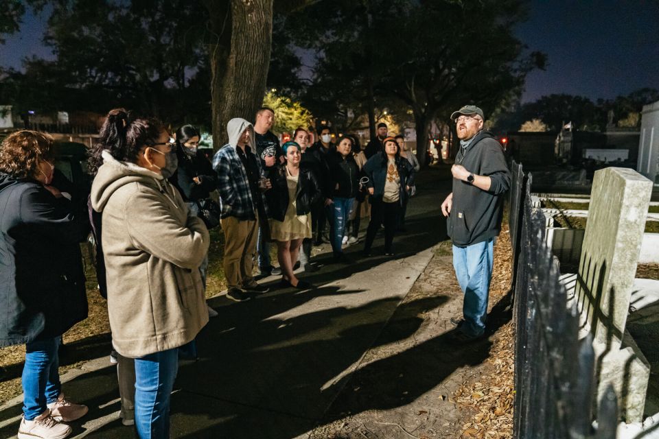 New Orleans: Cemetery Bus Tour at Dark With Exclusive Access - Meeting Point and Location