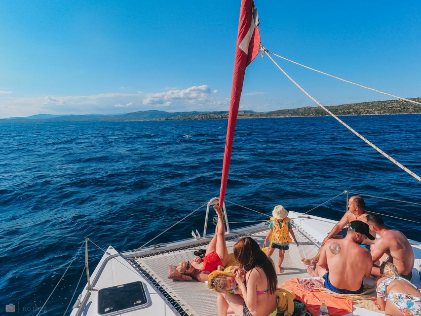 Nikiti: Private Catamaran Day Cruise With Open Bar - Meeting Point Information