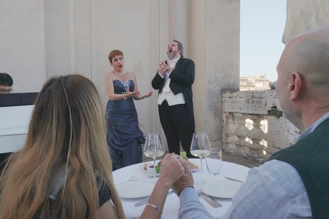 Open Air Opera Concert With Terrace Aperitivo Over Navona Square - Accolades and Reviews