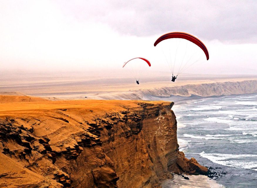 Paragliding Adventure: Soaring Over Paracas Reserve - Inclusions and Additional Fees