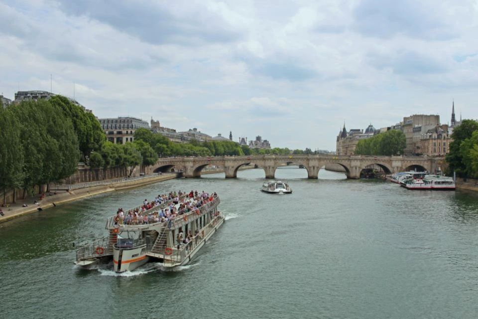 Paris: Eiffel Lunch, 2nd Floor or Summit Ticket & Cruise - Lunch at Madame Brasserie