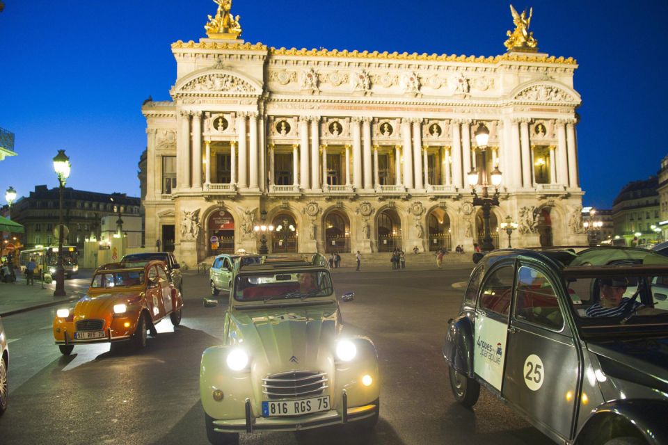 Paris: Private Guided City Tour at Night in Citroën 2CV - Tips for an Unforgettable Tour