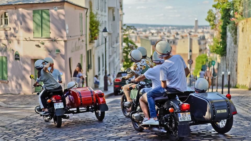 Paris Vintage Sidecar Premium & Private Half-Day Tour - Pickup and Accessibility