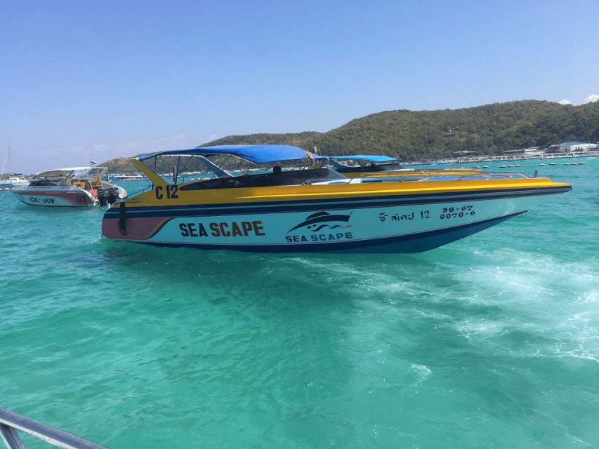 Pattaya: Private Speedboat to Coral Islands Cruise - Additional Activity Options