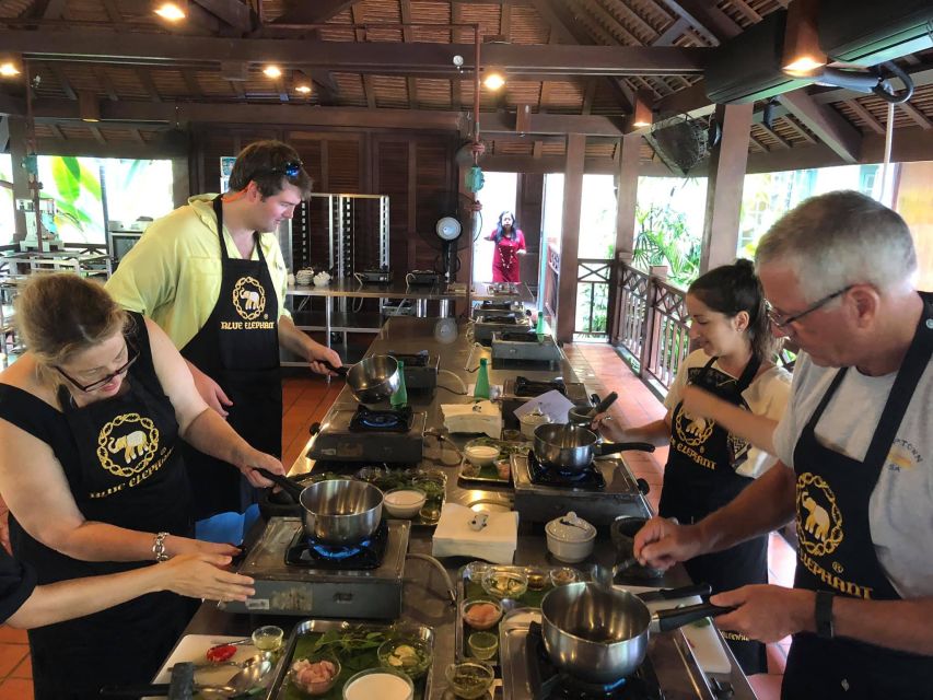 Phuket - Blue Elephant Thai Cooking Class With Market Tour - Meal Preparation and Courses