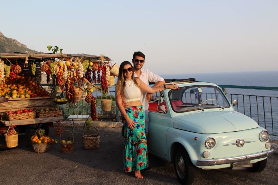 Positano/Praiano: Iconic Fiat 500 Private Amalfi Coast Tour - Stunning Photo Opportunities