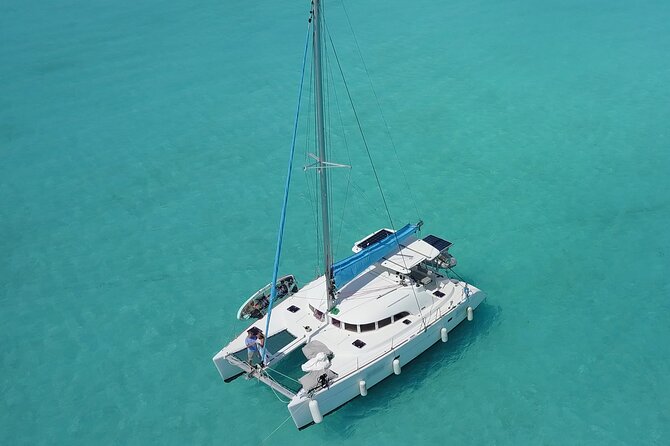 Private Catamaran Swim Sail Snorkel Cliff Jumping SUP - Physically Engaging Yet Optional Activities