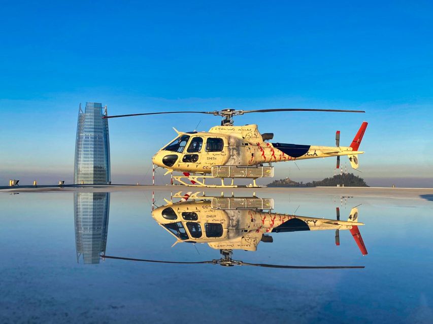 Private Helicopter Flight to Winery With Sparkling Wine - Transportation Options