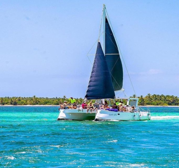 Punta Cana: Private Catamaran Ride With Brunch and Transfer - Cruising and Snorkeling