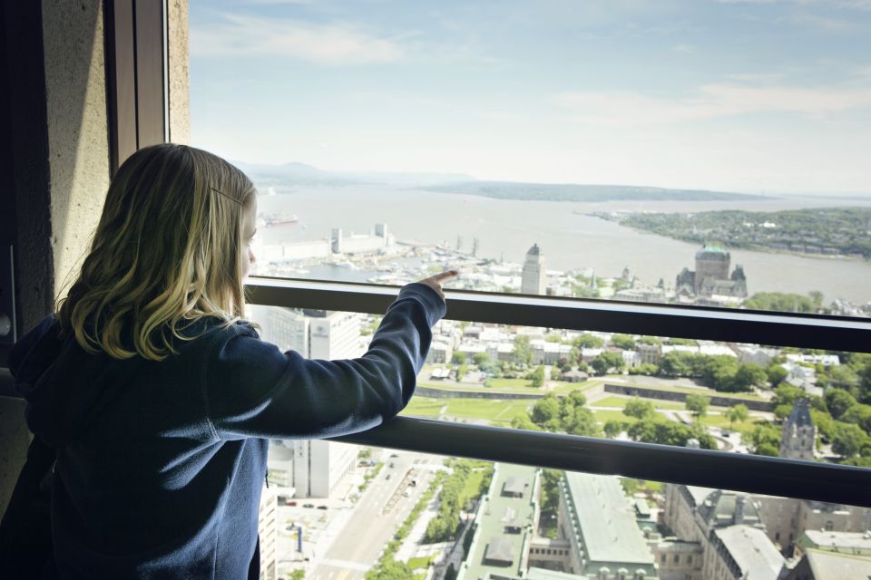 Quebec City: Observatory of the Capital Entry Ticket - Interactive and Bilingual Exhibits